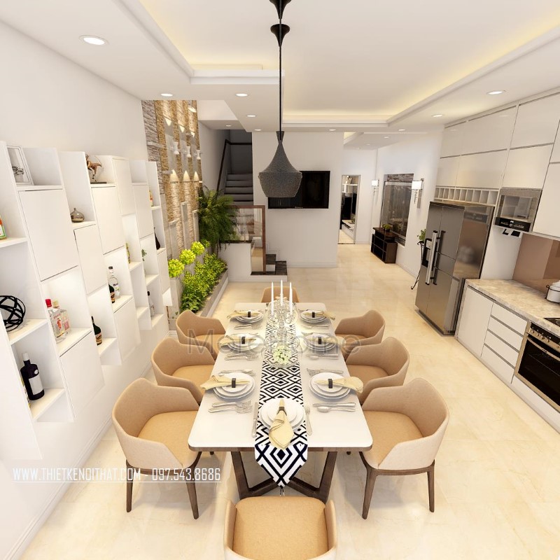 Tủ bếp hiện đại 