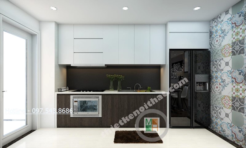 Tủ bếp hiện đại 