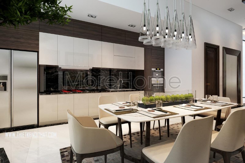 Thiết kế nhà bếp đẹp, đơn giản ai nhìn cũng thích