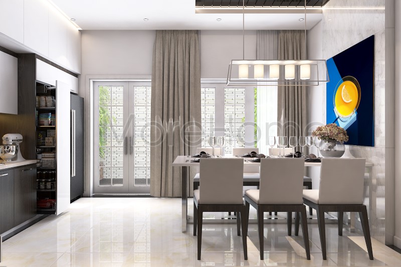 Thiết kế nhà bếp đẹp, đơn giản ai nhìn cũng thích